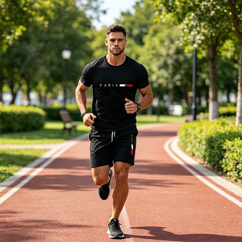 Marceau | Ensemble T-Shirt et Short Parisien